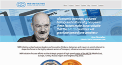 Desktop Screenshot of mir-initiative.com